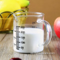 Vaso medidor de leche reutilizable